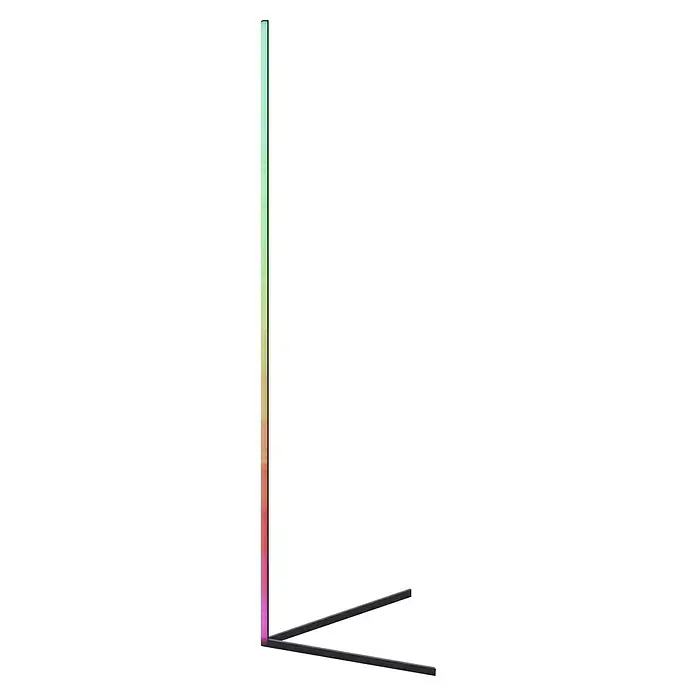 Tween Light LED-Stehleuchte Anzio - 19 W, Höhe: 140 cm, Schwarz, RGB - Moderne RGB-LED-Eckstehlampe mit minimalistischem Design, ideal für stimmungsvolle Beleuchtung in jedem Raum.