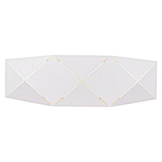 Reality Leuchten LED-Wandleuchte Zandor (13 W, 40 x 13 cm, Weiß, Warmweiß)