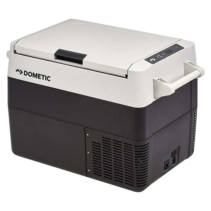Dometic Kompressor Kühlbox CFF45 - L x B x H: 71,5 x 39,8 x 47,5 cm, 44 l - Tragbarer Dometic Kühlbox mit robustem Design und benutzerfreundlicher Bedienoberfläche für Camping und Outdoor-Aktivitäten.