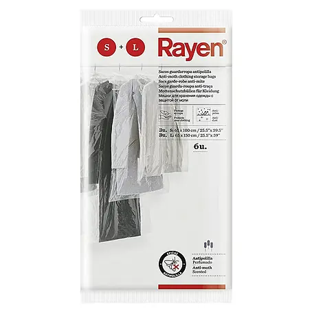 Rayen  Bolsa para ropa con antipolilla