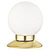 Reality Leuchten LED-Tischleuchte rund Princess (3 W, Ø x H: 100 mm x 13 cm, Messing, Warmweiß) | BAUHAUS