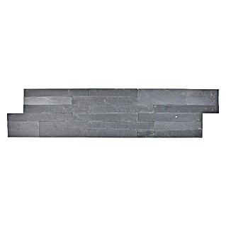 Zelfklevend mozaïek natuursteen tegel SAM 4WV9S (15 x 60 cm, Zwart, Mat)