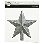 Christbaumspitze Stern (Höhe: 19 cm, Silber) | BAUHAUS