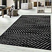 Kurzflorteppich Base 2810 (Schwarz, 170 x 120 cm, 100 % Polypropylen) | BAUHAUS