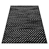 Kurzflorteppich Base 2810 (Schwarz, 170 x 120 cm, 100 % Polypropylen) | BAUHAUS