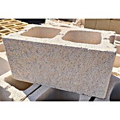 BHS Cataluña Bloque de hormigón poroso caravista Split (40 x 20 x 20 cm, Blanco, Hormigón) | BAUHAUS