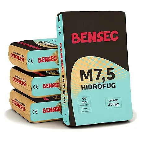 BHS Cataluña  Mortero de cemento M-7,5 Hidrófugo