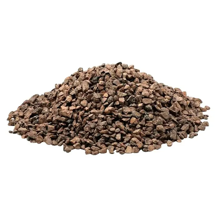 BHS Cataluña Big Bag de gravilla - Grano: 12 mm - 25 mm, 1.000 kg, Natural - Grava decorativa marrón para jardines y espacios exteriores. Material natural para caminos y bordes de parterres.