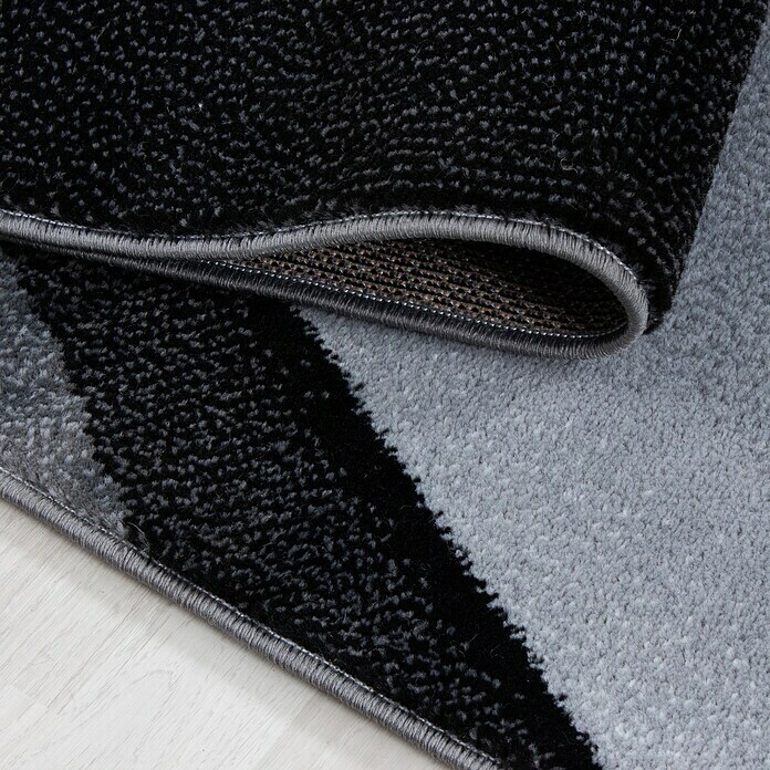 Kurzflorteppich Plus 8010 (Schwarz, 300 x 80 cm, 100% Polypropylen) | BAUHAUS