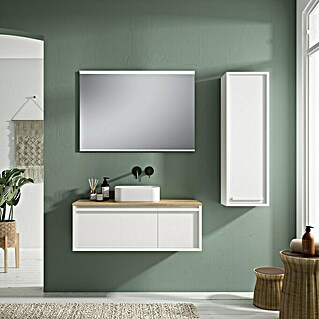 Mueble de lavabo Loira (L x An x Al: 45 x 100 x 35 cm, Blanco)