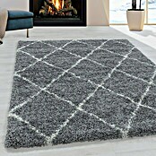 Hochflorteppich Alvor 3401 (Grau, 250 x 80 cm, 100 % Polypropylen) | BAUHAUS