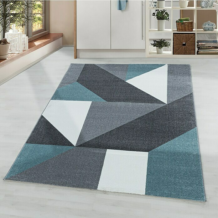 Kurzflorteppich Ottawa 4205 (Blau, 250 x 80 cm, 100% Polypropylen) | BAUHAUS