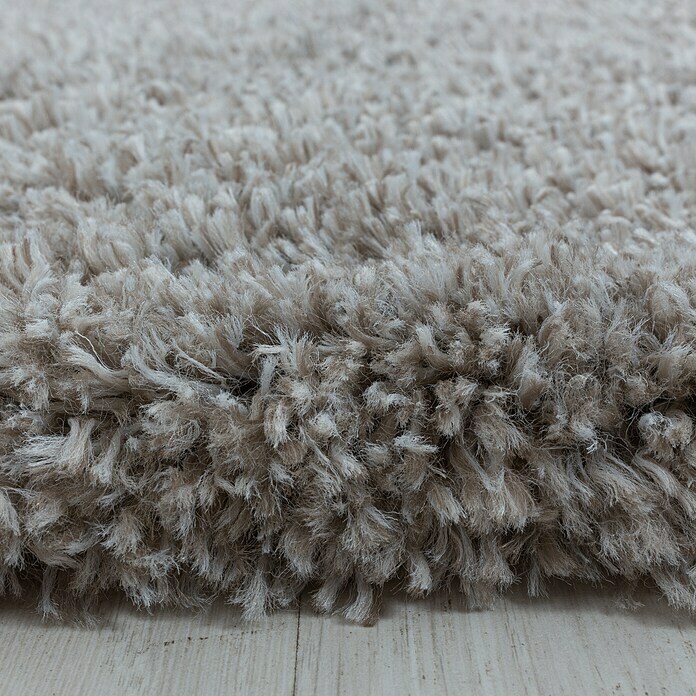 Hochflorteppich Fluffy 3500 (Beige, Durchmesser: 120 cm, 100 % Polypropylen) | BAUHAUS