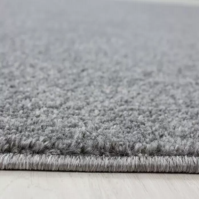 Kurzflorteppich Ata 7000 - Light Grey, 200 x 140 cm, 100 % Polypropylen - Detailaufnahme