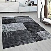 Kurzflorteppich Plus 8001 (Schwarz, 170 x 120 cm, 100% Polypropylen) | BAUHAUS