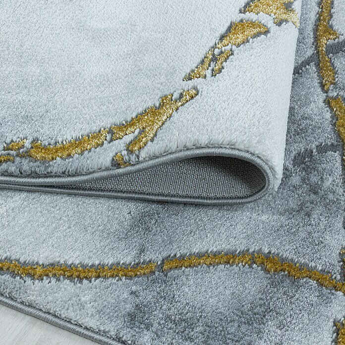 Kurzflorteppich Naxos 3815 (Gold, 230 x 160 cm, 80% Polypropylen, 20% Polyester) | BAUHAUS