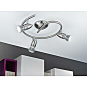 Eglo LED-Deckenstrahler MAGNUM-LED (9 W, L x B x H: 25,5 x 0 x 295 cm, Nickel-matt/Chrom, 3 Stk.) | BAUHAUS