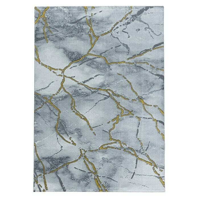 Kurzflorteppich Naxos 3815 (Gold, 230 x 160 cm, 80% Polypropylen, 20% Polyester) | BAUHAUS