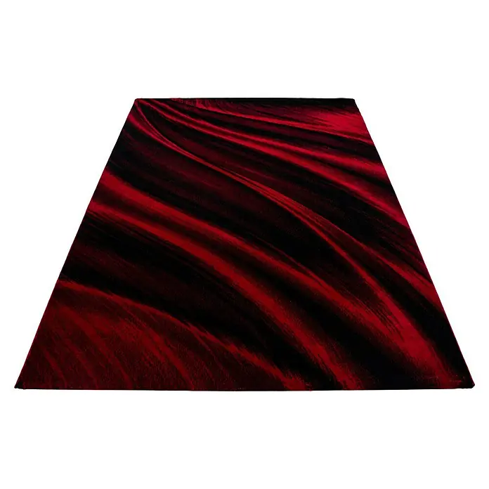 Kurzflorteppich Miami 6630Rot, 150 x 80 cm, 100% Polypropylen