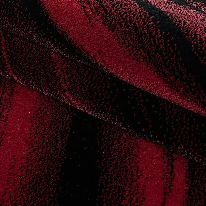 Kurzflorteppich Miami 6630 - Rot, 170 x 120 cm, 100% Polypropylen - Detailaufnahme