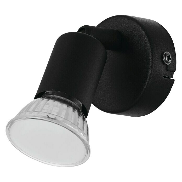 Eglo LED-Deckenstrahler BUZZ-LED3 W, Schwarz, 1 Stk. Diagonal View