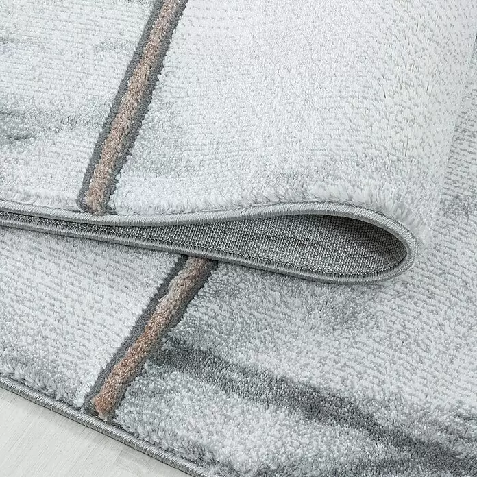 Kurzflorteppich Naxos 3816 - Bronze, 200 x 140 cm, 80% Polypropylen, 20% Polyester - Detailaufnahme