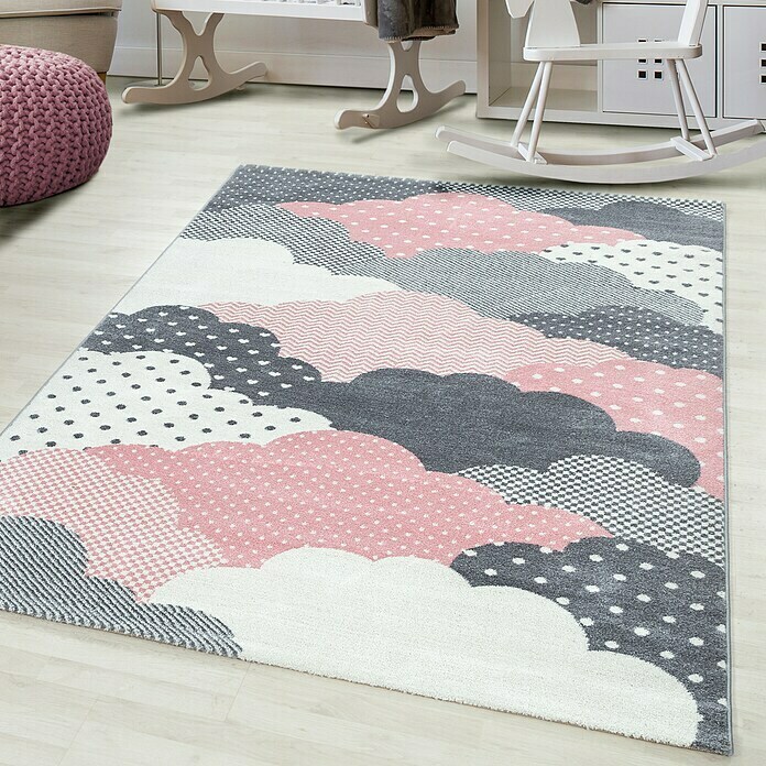 Kinderteppich Bambi 0820 (Pink, 170 x 120 cm, 100 % Polypropylen) | BAUHAUS