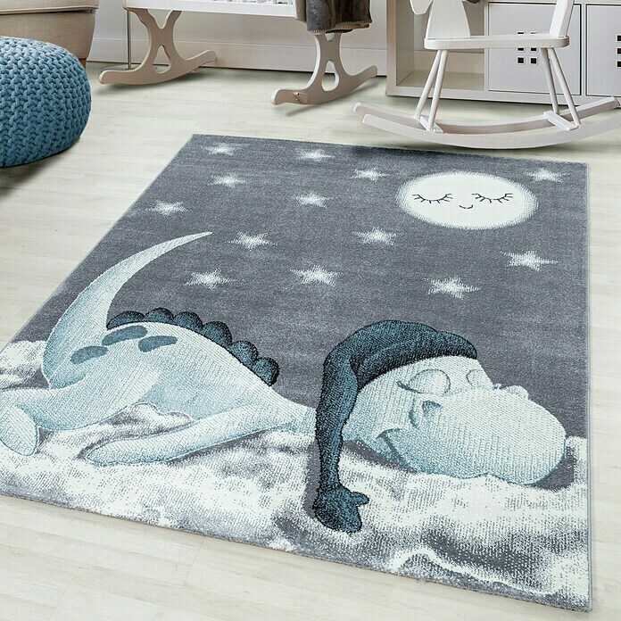 Kinderteppich Bambi 0840 (Blau, 170 x 120 cm, 100 % Polypropylen) | BAUHAUS