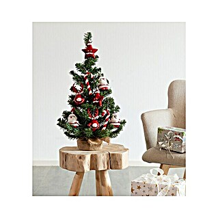 Künstlicher Weihnachtsbaum Mini Weihnachtsbaum geschmückt (Höhe: 60 cm)