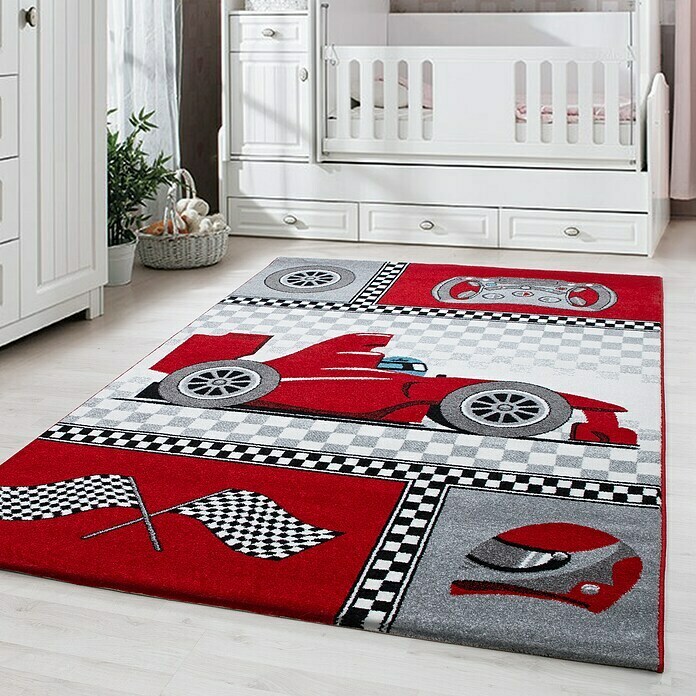 Kinderteppich Kids 0460 (Rot, 290 x 200 cm, 100 % Polypropylen) | BAUHAUS