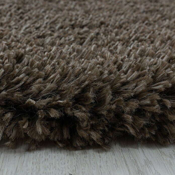 Hochflorteppich Fluffy 3500 (Braun, 170 x 120 cm, 100 % Polypropylen) | BAUHAUS