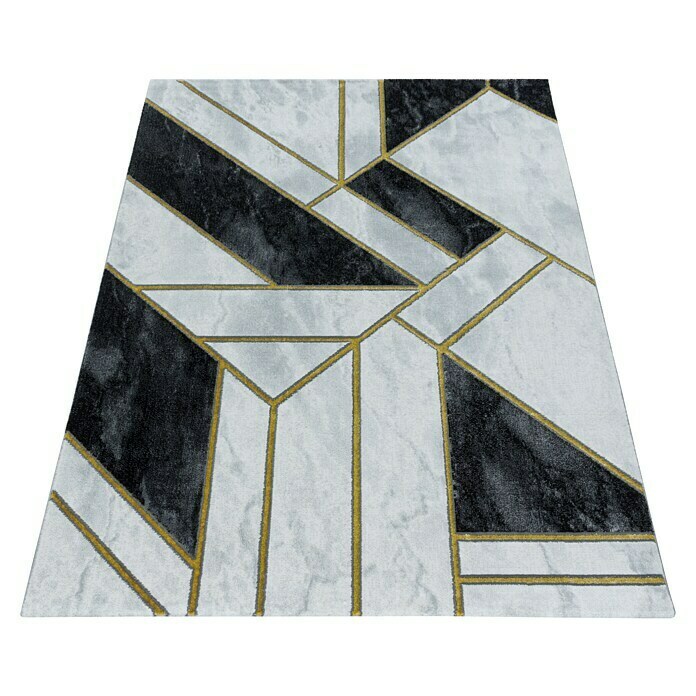 Kurzflorteppich Naxos 3817 (Gold, 290 x 200 cm, 80% Polypropylen, 20% Polyester) | BAUHAUS