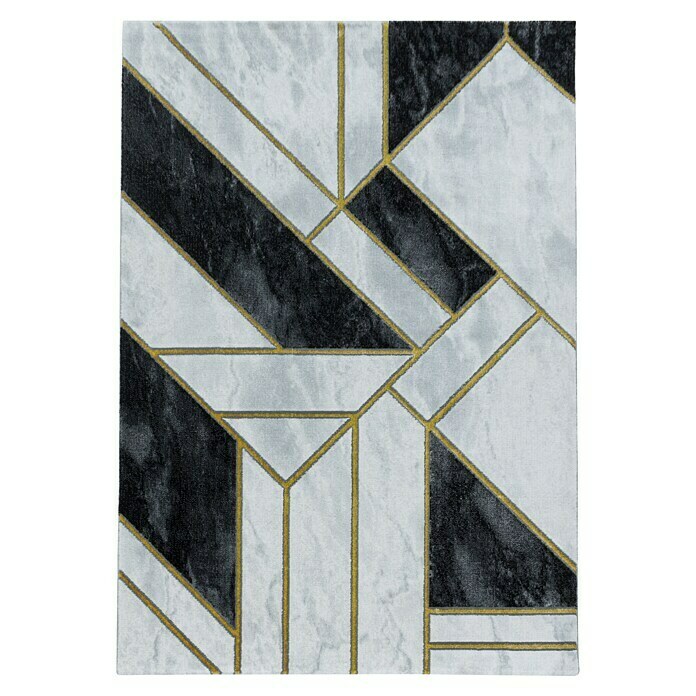 Kurzflorteppich Naxos 3817 (Gold, 170 x 120 cm, 80% Polypropylen, 20% Polyester) | BAUHAUS