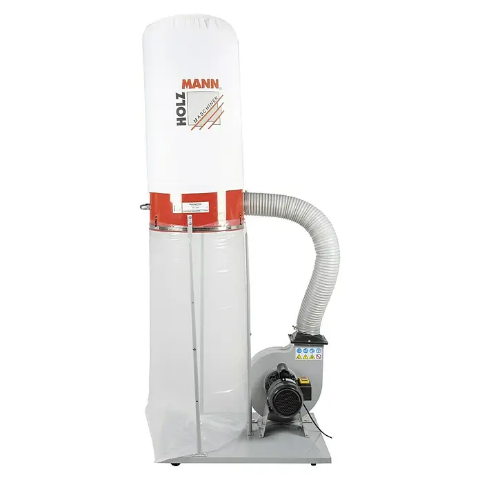 Holzmann Absauganlage ABS2480 - 2.480 m³/h, 400 V - Staubabsaugung von HOLZMANN Maschinen mit großem Filtersack und stabilem Untergestell zur effektiven Reinigung von Werkstätten.