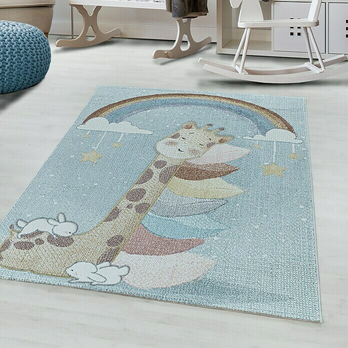 Kinderteppich Lucky 3612 (Blau, 200 x 140 cm, 100 % Polypropylen) | BAUHAUS