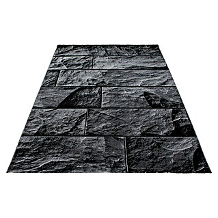 Kurzflorteppich Parma 9250 (Schwarz, 300 x 80 cm, 100% Polypropylen)