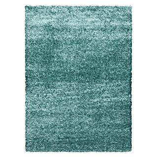 Hochflorteppich Brilliant 4200 (Aqua, 110 x 60 cm, 100% Polyester)