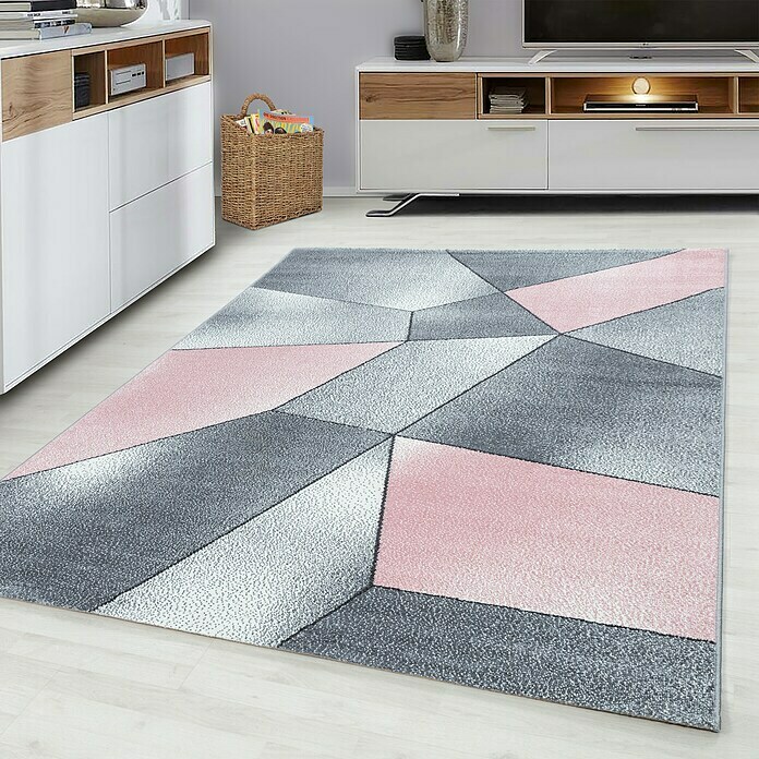 Kurzflorteppich Beta 1120 (Pink, 150 x 80 cm, 100 % Polypropylen) | BAUHAUS