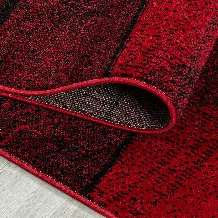 Kurzflorteppich Beta 1110 - Rot, 290 x 200 cm, 100 % Polypropylen - Detailaufnahme