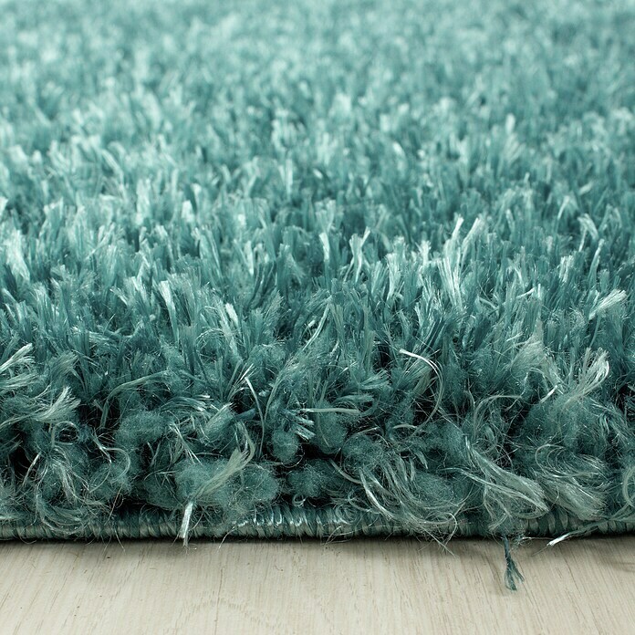 Hochflorteppich Brilliant 4200 (Aqua, 110 x 60 cm, 100% Polyester) | BAUHAUS