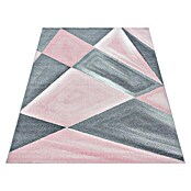 Kurzflorteppich Beta 1130 (Pink, 250 x 80 cm, 100 % Polypropylen) | BAUHAUS