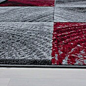 Kurzflorteppich Plus (Rot/Grau, 200 x 140 cm, 100 % Polypropylen) | BAUHAUS