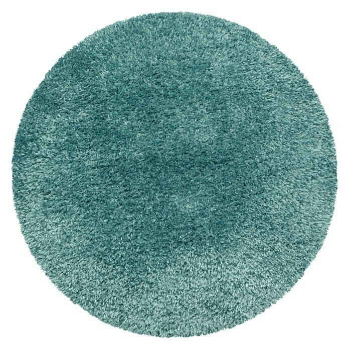 Hochflorteppich Brilliant 4200 (Aqua, Durchmesser: 160 cm, 100% Polyester) | BAUHAUS