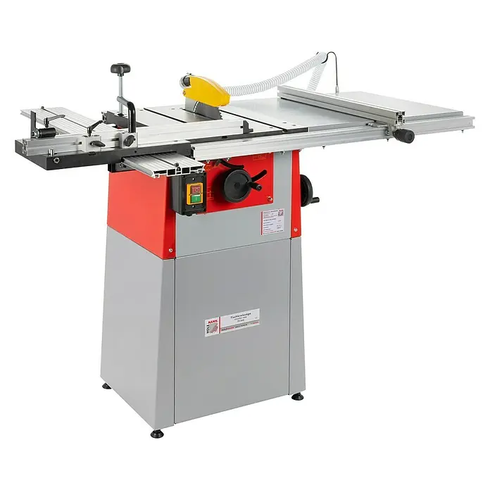 Holzmann Tischkreissäge TS200 - 1.500 W, Durchmesser Sägeblatt: 200 mm, Schnitttiefe bei 90 °: 60 mm - Präzise Tischkreissäge für Holzbearbeitung mit robustem Untergestell und scharfer Säge für genaue Schnitte.