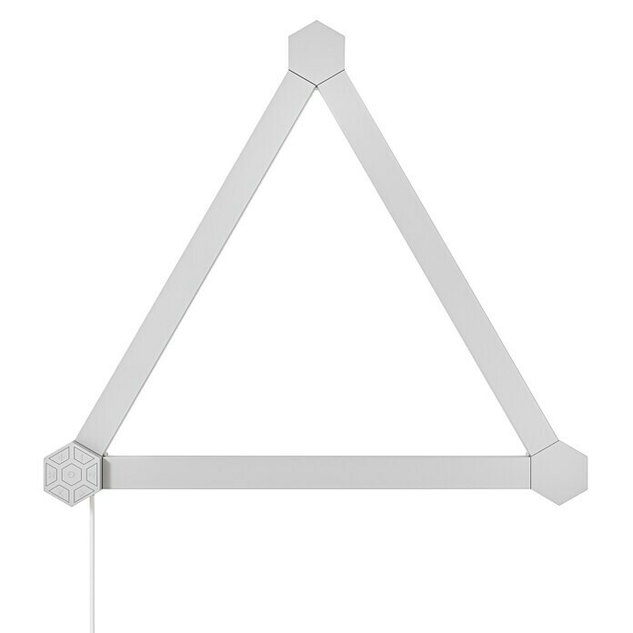 Nanoleaf LED-Lichtleiste Lines Erweiterung 3er2 W, Weiß, Länge: 27,85 cm, RGBW Front View