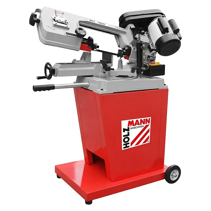 Holzmann Metallbandsäge BS128HDR - 825 W, Netzspannung: 230 V - Holzmann Metallsäge: Robuste Bandsäge für präzise Metallschnitte in Werkstätten und Industriebetrieben, ideal für vielfältige Anwendungen.