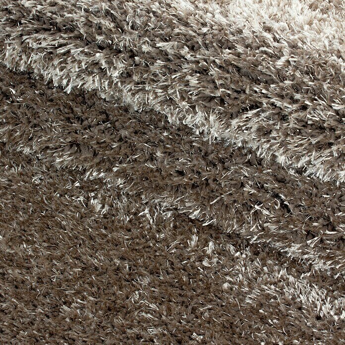 Hochflorteppich Brilliant 4200 (Taupe, 110 x 60 cm, 100% Polyester) | BAUHAUS