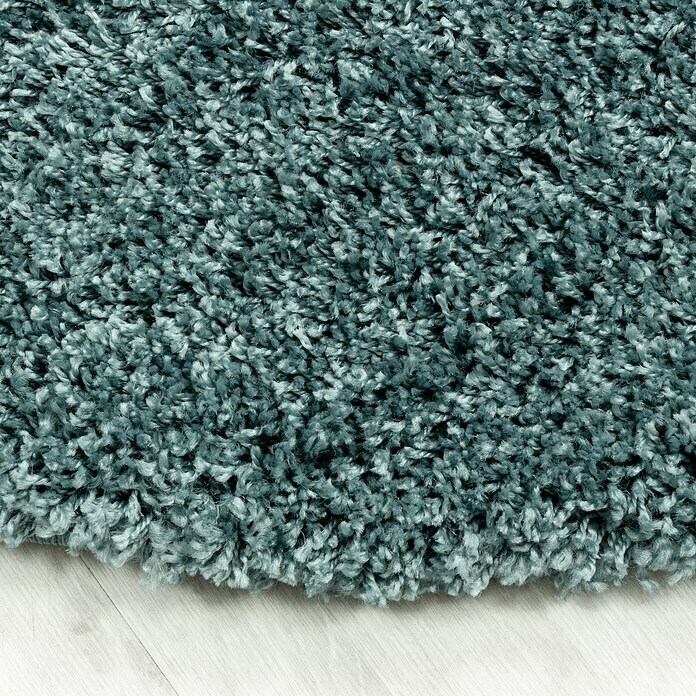 Hochflorteppich Sydney 3000 (Aqua, Durchmesser: 160 cm, 100% Polypropylen) | BAUHAUS