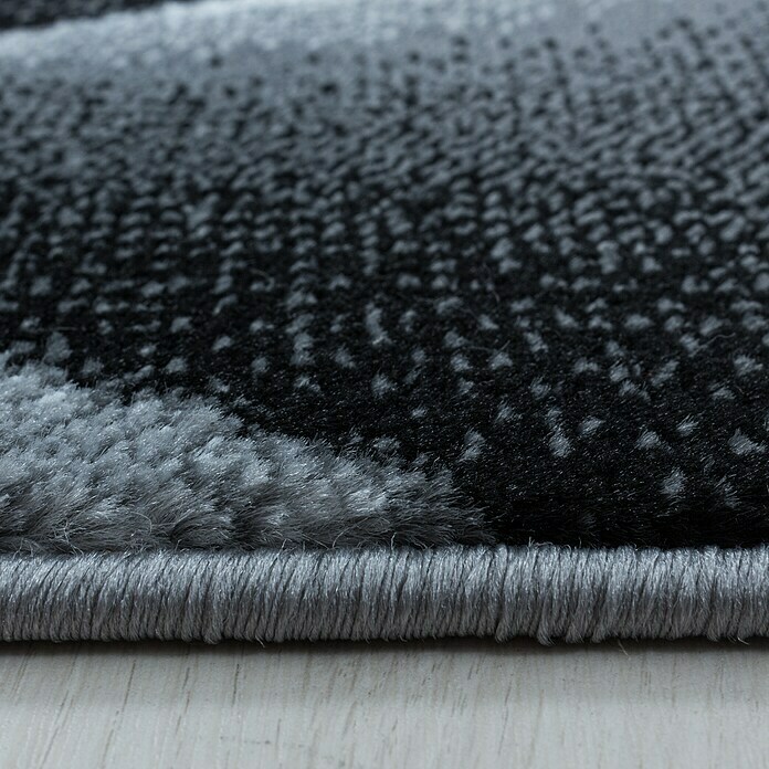 Kurzflorteppich Costa 3522Schwarz, 230 x 160 cm, 100% Polypropylen Detail Shot