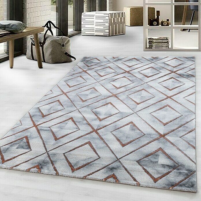 Kurzflorteppich Naxos 3811 (Bronze, 290 x 200 cm, 80% Polypropylen, 20% Polyester) | BAUHAUS